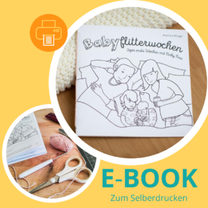 [E-Book] "Babyflitterwochen" Ausmalhelft zum Selberdrucken [Digital]